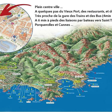 Studio Liberte Plein Centre Saint-Raphaël المظهر الخارجي الصورة